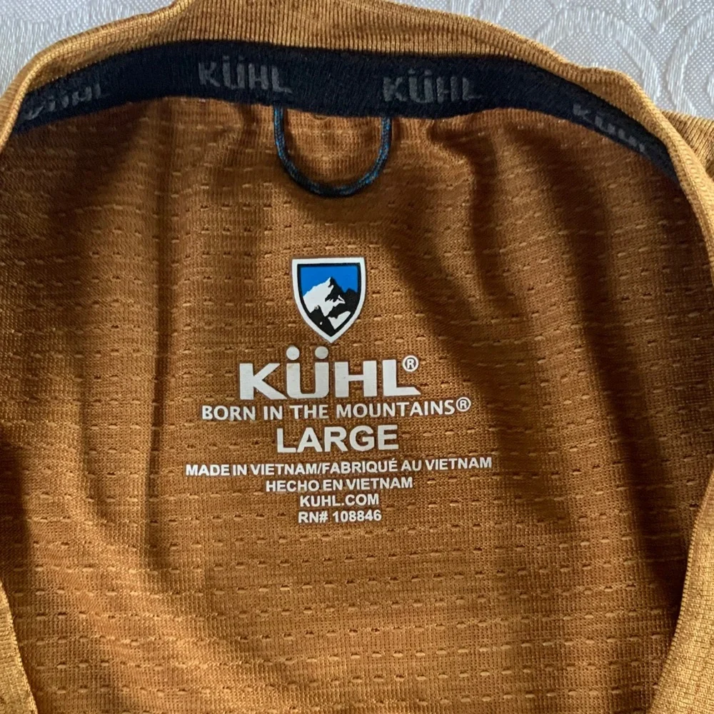 Men's Gold Kuhl shirt - Picture 5 of 12